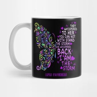 lupus butterfly i am the storm Mug